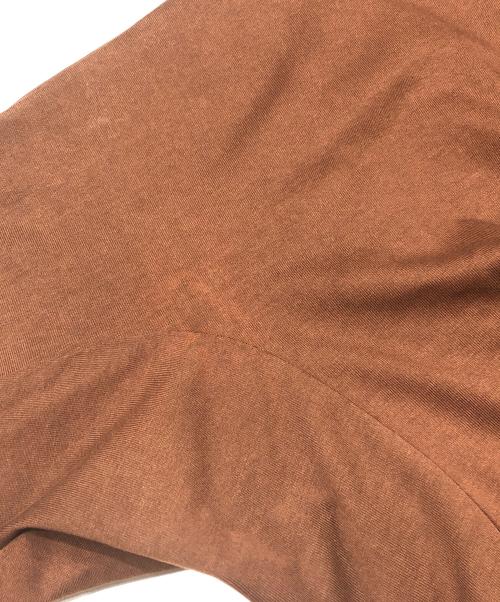 Mame Kurogouchi（マメクロゴウチ）Mame Kurogouchi (マメクロゴウチ) Cotton Jersey Dress ブラウン サイズ:2の古着・服飾アイテム