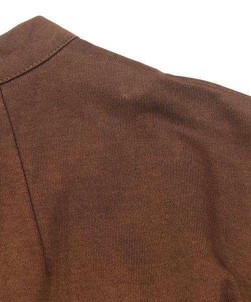 Mame Kurogouchi（マメクロゴウチ）Mame Kurogouchi (マメクロゴウチ) Cotton Jersey Dress ブラウン サイズ:2の古着・服飾アイテム