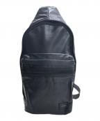 PORTERポーター）の古着「SLING SHOULDER BAG」｜ブラック