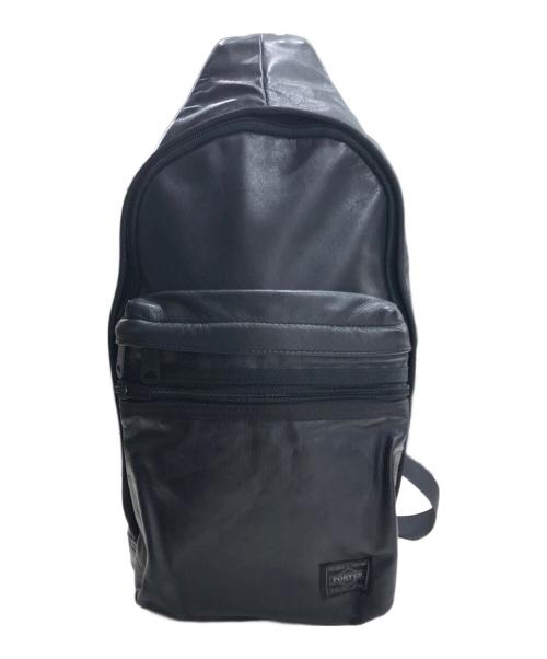 PORTER（ポーター）PORTER (ポーター) SLING SHOULDER BAG ブラックの古着・服飾アイテム