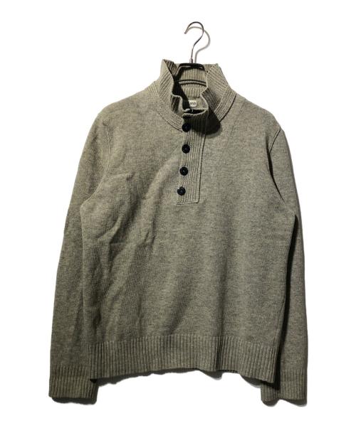 STONE ISLAND（ストーンアイランド）STONE ISLAND (ストーンアイランド) ハーフジップニット ベージュ サイズ:XLの古着・服飾アイテム