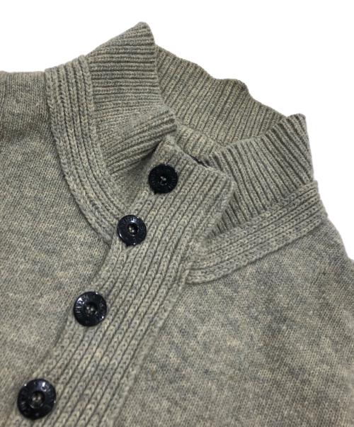 STONE ISLAND（ストーンアイランド）STONE ISLAND (ストーンアイランド) ハーフジップニット ベージュ サイズ:XLの古着・服飾アイテム