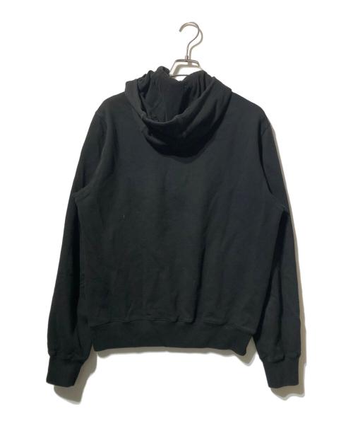 C.P COMPANY（シーピーカンパニー）C.P COMPANY (シーピーカンパニー) ハーフジップスウェットパーカー ブラック サイズ:Lの古着・服飾アイテム