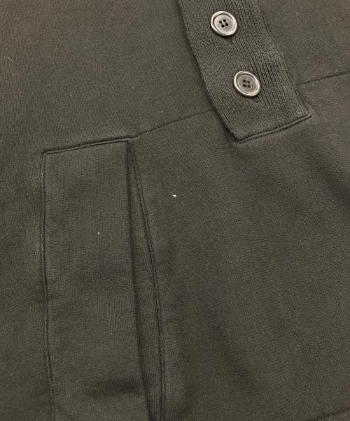 C.P COMPANY（シーピーカンパニー）C.P COMPANY (シーピーカンパニー) ハーフジップスウェットパーカー ブラック サイズ:Lの古着・服飾アイテム