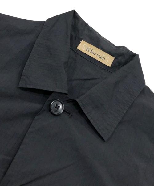 Y's for men（ワイズフォーメン）Y'S for men (ワイズフォーメン) ナイロンジャケット ブラック サイズ:Mの古着・服飾アイテム