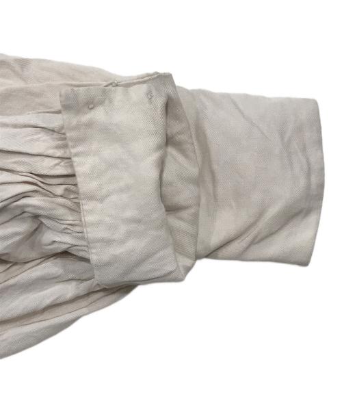 Ameri（アメリ）AMERI (アメリ) 刺繍ブラウス/長袖ブラウス ベージュ サイズ:Ｆの古着・服飾アイテム