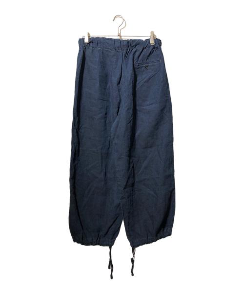 45R（フォーティファイブ・アール）45R (フォーティファイブ・アール) リネンの908テントパンツ インディゴ サイズ:4の古着・服飾アイテム