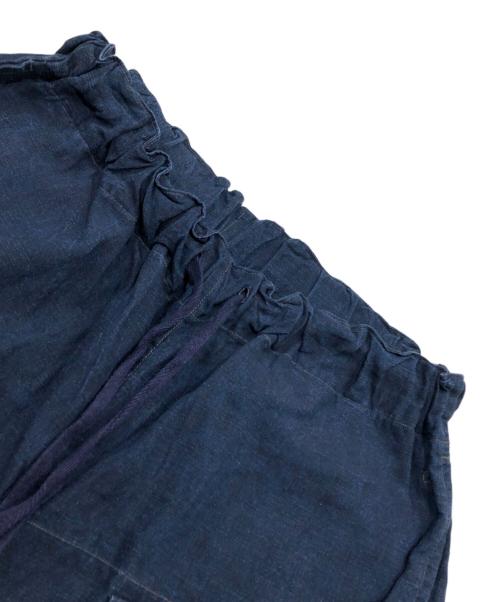 45R（フォーティファイブ・アール）45R (フォーティファイブ・アール) リネンの908テントパンツ インディゴ サイズ:4の古着・服飾アイテム