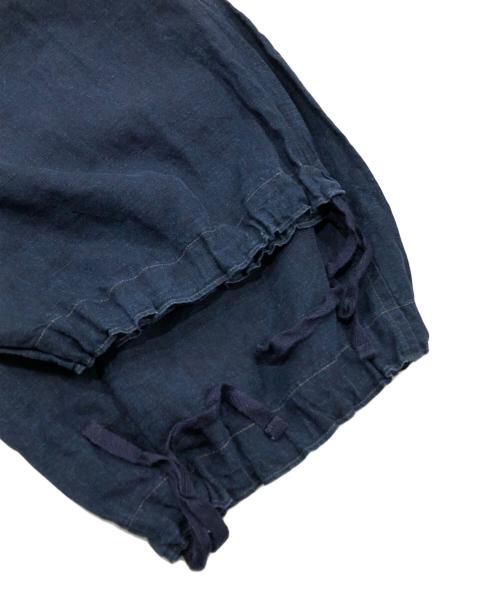 45R（フォーティファイブ・アール）45R (フォーティファイブ・アール) リネンの908テントパンツ インディゴ サイズ:4の古着・服飾アイテム