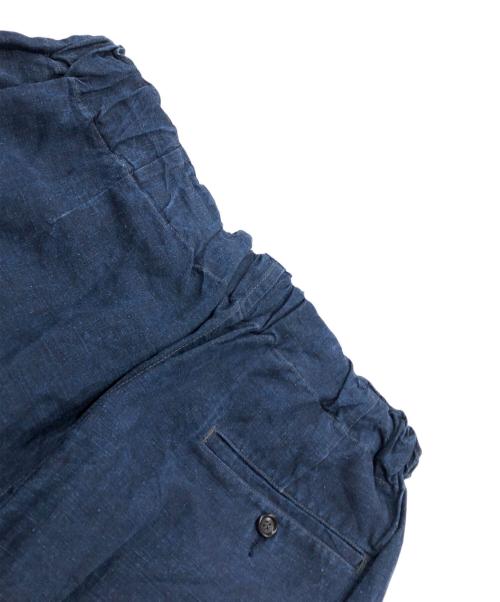 45R（フォーティファイブ・アール）45R (フォーティファイブ・アール) リネンの908テントパンツ インディゴ サイズ:4の古着・服飾アイテム