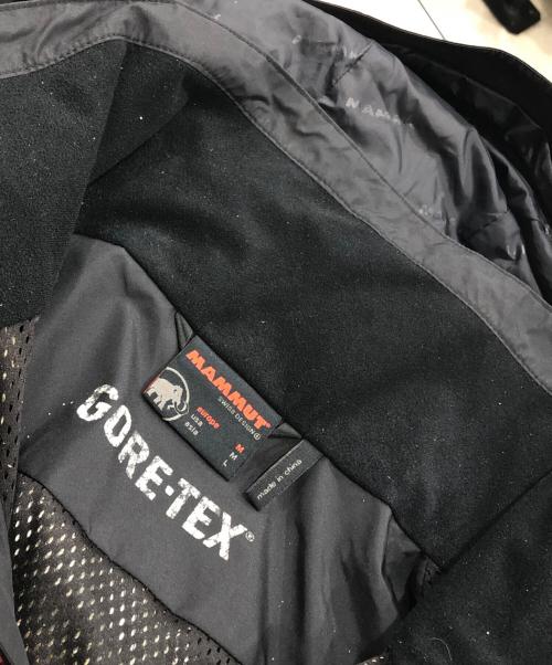 MAMMUT（マムート）MAMMUT (マムート) ゴアテックスアイスフィールドジャケット ブラック サイズ:Lの古着・服飾アイテム