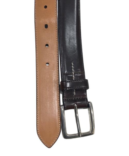 kreis（クライス）KREIS (クライス) コードバン レザーベルト ブラウンの古着・服飾アイテム