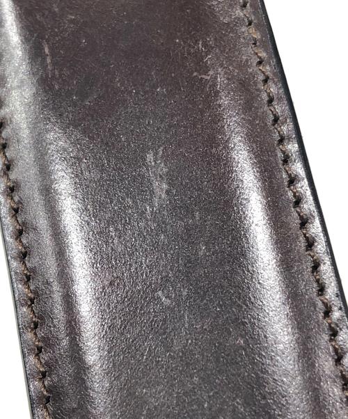 kreis（クライス）KREIS (クライス) コードバン レザーベルト ブラウンの古着・服飾アイテム