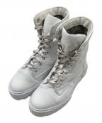 HERMESエルメス）の古着「フレッシュ ショートブーツ」｜ホワイト