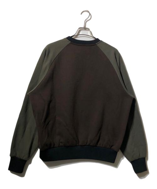 UMBRO（アンブロ）UMBRO (アンブロ) BoTT (ボット) ロゴプリントスウェットトレーナー ブラウン サイズ:Mの古着・服飾アイテム