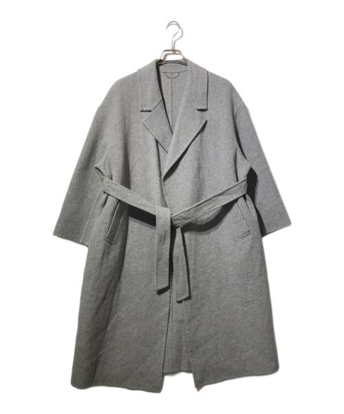 23区（ニジュウサンク）23区 (ニジュウサンク) リバーロングコート グレー サイズ:36の古着・服飾アイテム