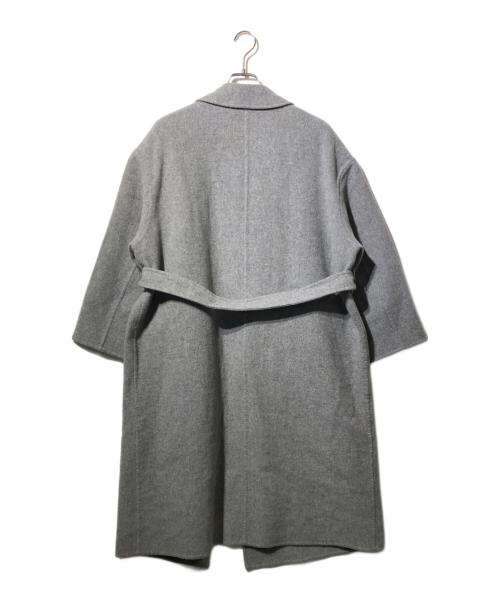 23区（ニジュウサンク）23区 (ニジュウサンク) リバーロングコート グレー サイズ:36の古着・服飾アイテム