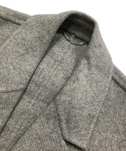 23区（ニジュウサンク）23区 (ニジュウサンク) リバーロングコート グレー サイズ:36の古着・服飾アイテム