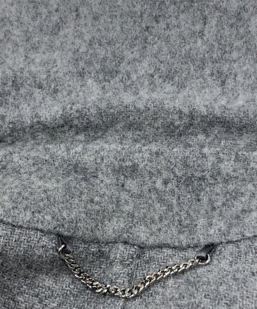 23区（ニジュウサンク）23区 (ニジュウサンク) リバーロングコート グレー サイズ:36の古着・服飾アイテム