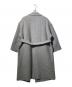 23区 (ニジュウサンク) リバーロングコート グレー サイズ:36：12000円