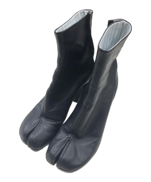 Maison Margiela（メゾンマルジェラ）Maison Margiela (メゾンマルジェラ) タビ ヒールブーツ ブラック サイズ:37の古着・服飾アイテム