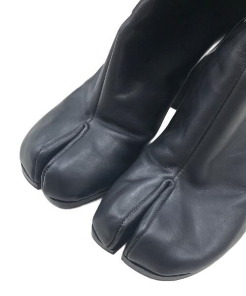 Maison Margiela（メゾンマルジェラ）Maison Margiela (メゾンマルジェラ) タビ ヒールブーツ ブラック サイズ:37の古着・服飾アイテム