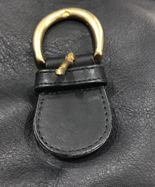 COACH（コーチ）COACH (コーチ) オールレザーミニリュック ブラックの古着・服飾アイテム