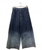 MAISON SPECIALメゾンスペシャル）の古着「ハイパーワイドデニムバギーパンツ」｜インディゴ
