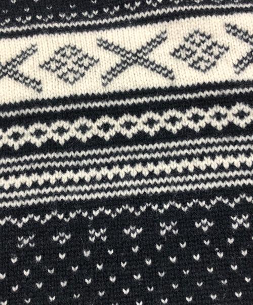 POLO RALPH LAUREN（ポロ・ラルフローレン）POLO RALPH LAUREN (ポロ・ラルフローレン) クルーネックニット ブラック サイズ:XLの古着・服飾アイテム