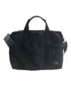 PORTERポーター）の古着「ステージ 2WAYブリーフケース」｜ブラック