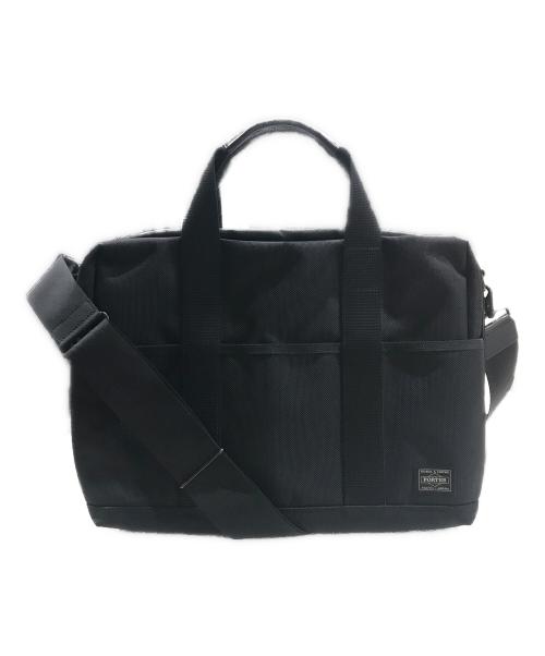PORTER（ポーター）PORTER (ポーター) ステージ 2WAYブリーフケース ブラックの古着・服飾アイテム