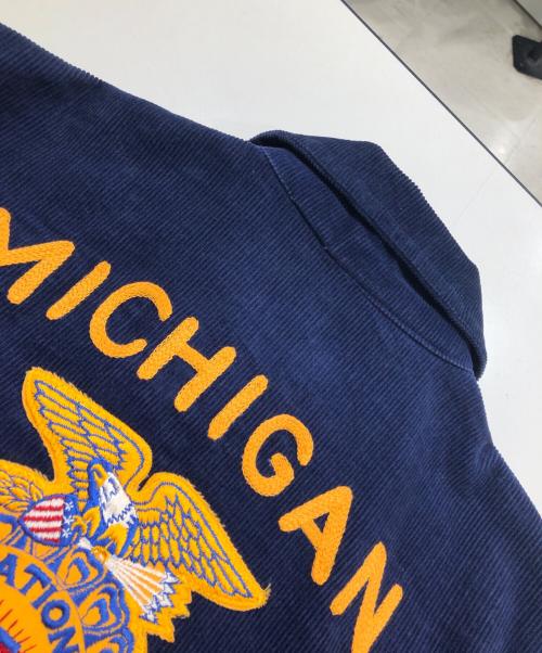 NATIONAL FFA（ナショナルエフエフエー）NATIONAL FFA (ナショナルエフエフエー) FFAジャケット ネイビー サイズ:38の古着・服飾アイテム