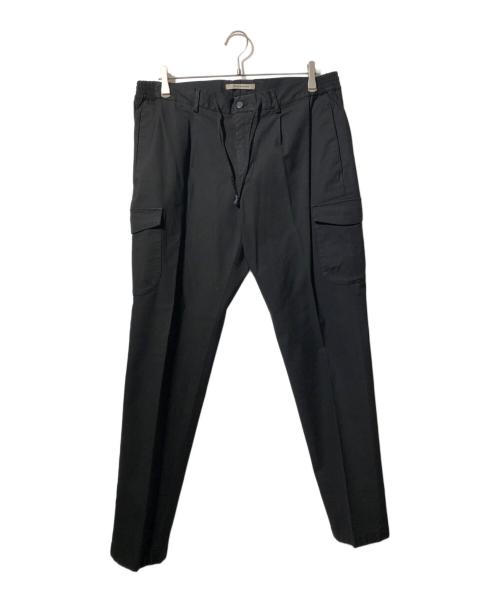 giab's ARCHIVIO（ジャブス アルキヴィオ）giab's ARCHIVIO (ジャブス アルキヴィオ) MASACCIOパンツ ブラック サイズ:52の古着・服飾アイテム