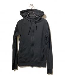 Y-3（ワイスリー）の古着「U CLASSIC F-ZIP HOODIE（ユー　クラシック　エフージップ　フーディー）」｜ブラック