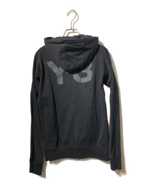 Y-3（ワイスリー）Y-3 (ワイスリー) U CLASSIC F-ZIP HOODIE（ユー　クラシック　エフージップ　フーディー） ブラック サイズ:ＸＳの古着・服飾アイテム