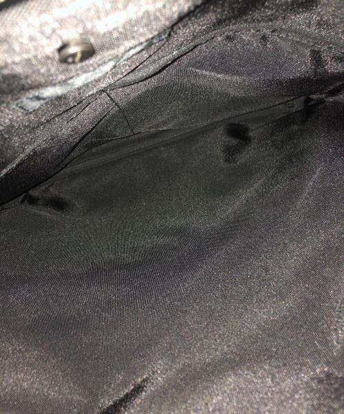 PORTER（ポーター）PORTER (ポーター) JAM HOME MADE (ジャムホームメイド) 2wayクラッチトートバッグ ブラック×ブルーの古着・服飾アイテム