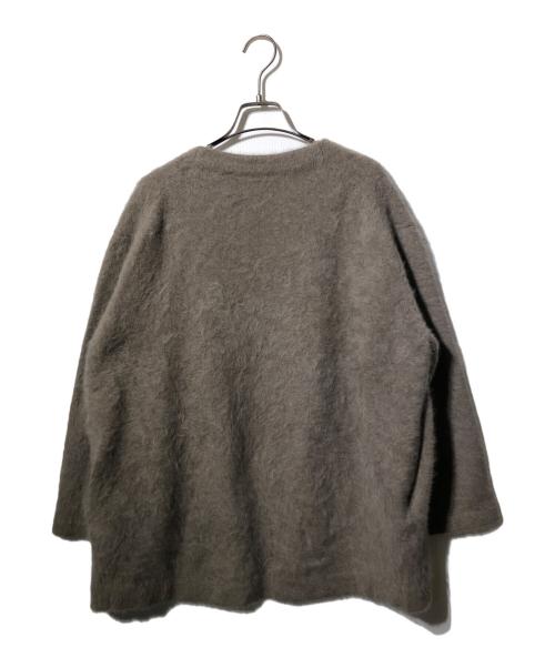 IENA（イエナ）IENA (イエナ) フォックスカシミヤ Vネックカーディガン ブラウン サイズ:FREEの古着・服飾アイテム