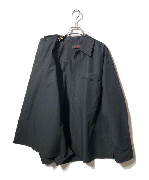 CABAN（キャバン）CABaN (キャバン) コットンウェザーシャツジャケット ブラック サイズ:Lの古着・服飾アイテム