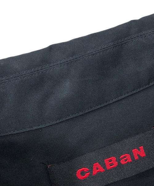 CABAN（キャバン）CABaN (キャバン) コットンウェザーシャツジャケット ブラック サイズ:Lの古着・服飾アイテム