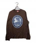 KENZOケンゾー）の古着「cotton t-shirt」｜ブラウン