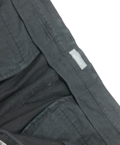 kolor/BEACON（カラービーコン）kolor/BEACON (カラービーコン) パッカリングパンツ ブラック サイズ:2の古着・服飾アイテム