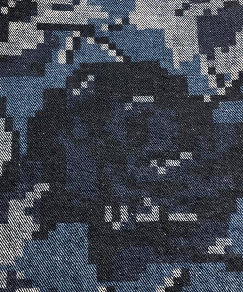 KENZO（ケンゾー）KENZO (ケンゾー) ピクセルローズプリントデニムパンツ インディゴ サイズ:Ｗ29の古着・服飾アイテム