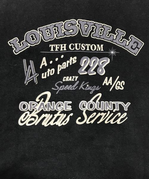 THE FLAT HEAD（ザ・フラットヘッド）THE FLAT HEAD (ザ・フラットヘッド) フルジップスウェットカーディガン ブラック サイズ:Lの古着・服飾アイテム