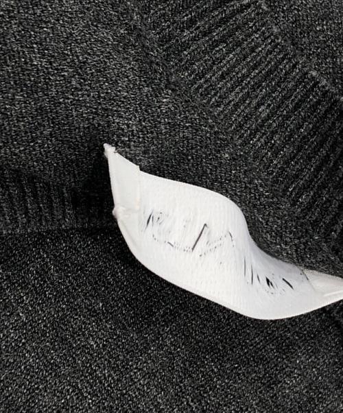 ESTNATION（エストネーション）ESTNATION (エストネーション) タックスカート コンビ ニットワンピース ブラウン×グレー サイズ:FREEの古着・服飾アイテム