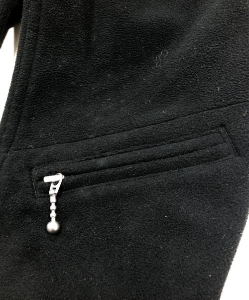 eYe COMME des GARCONS JUNYAWATANABE MAN（アイ コム デ ギャルソン ジュンヤ ワタナベ マン）eYe COMME des GARCONS JUNYAWATANABE MAN THE NORTH FACE (ザ ノース フェイス) フリースダブルライダースジャケット ブラック サイズ:Lの古着・服飾アイテム