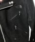 中古・古着 eYe COMME des GARCONS JUNYAWATANABE MAN THE NORTH FACE (ザ ノース フェイス) フリースダブルライダースジャケット ブラック サイズ:L：25000円