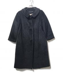 martinique（マルティニーク）の古着「アルパカ混ウールコート」｜ブラック