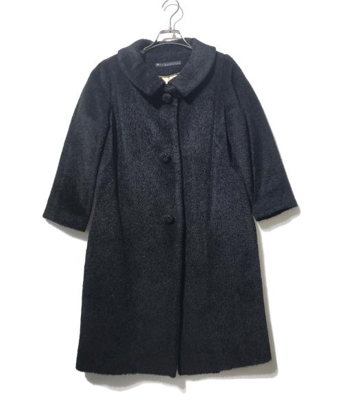 martinique（マルティニーク）martinique (マルティニーク) アルパカ混ウールコート ブラック サイズ:Freeの古着・服飾アイテム