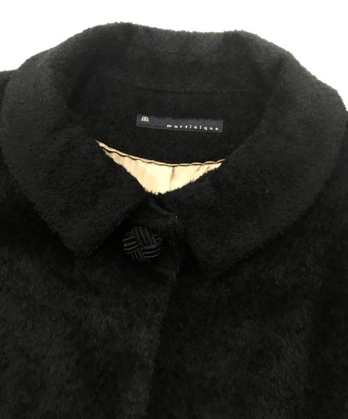martinique（マルティニーク）martinique (マルティニーク) アルパカ混ウールコート ブラック サイズ:Freeの古着・服飾アイテム