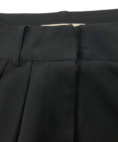 TODAYFUL（トゥデイフル）TODAYFUL (トゥデイフル) Doubletuck Twill Trousers ブラック サイズ:36の古着・服飾アイテム